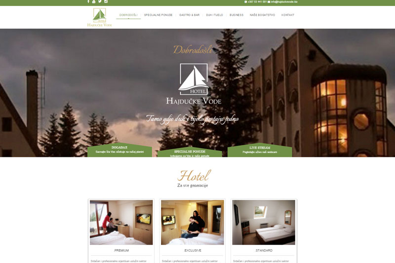 Hotel Hajdučke vode